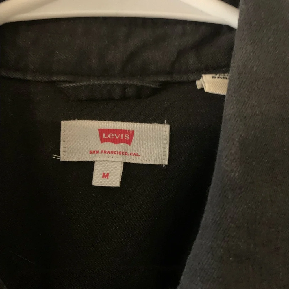 Levi’s lil’ bit country iconic denim western shirt dress - Picture 7 of 8